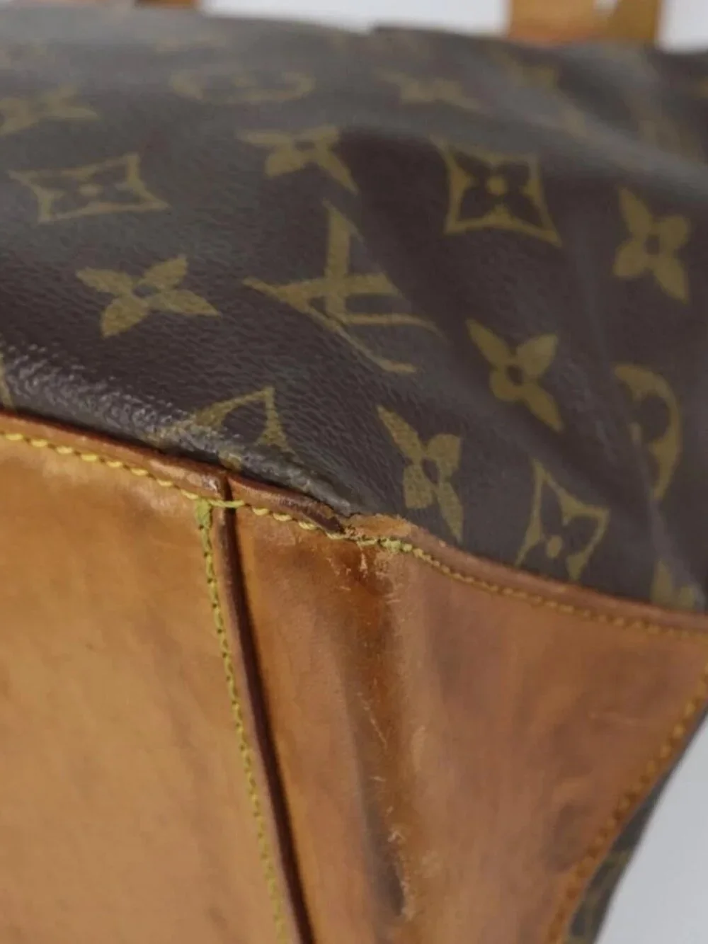 LOUIS VUITTON Monogram Cabas Piano Tote Bag M51148 LV Auth bs32285 - Picture 5 of 16